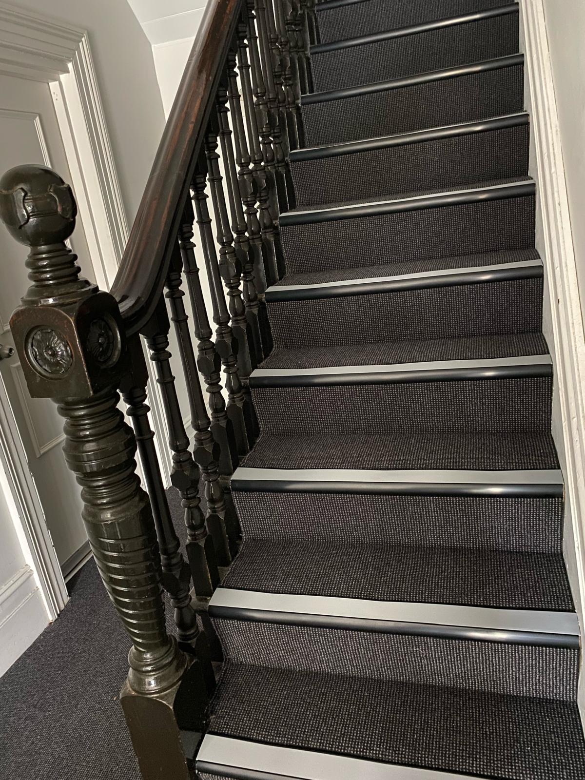 Modern Stair Nosings Installation
